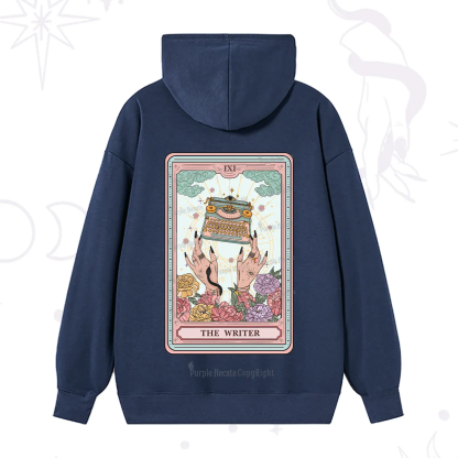 Purplehecate The Writer Tarot Card Hoodie