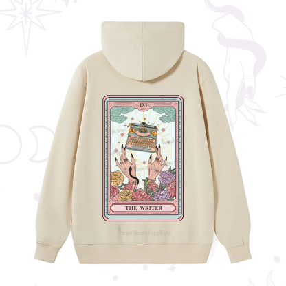Purplehecate The Writer Tarot Card Hoodie