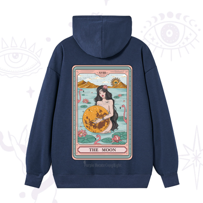 Purplehecate The Moon Goddess Tarot Hoodie