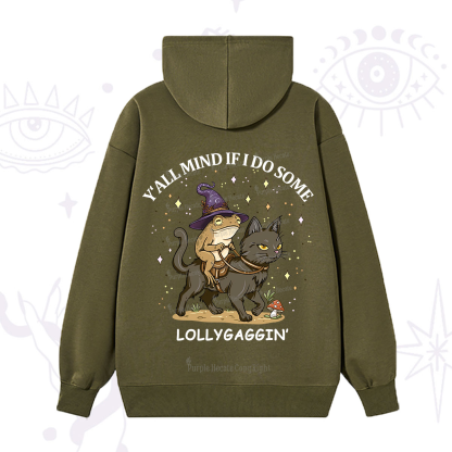 Purplehecate Y'all Mind If I Do Some Lollygaggin' Hoodie