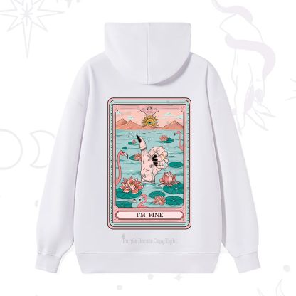 Purplehecate The I'm Fine Tarot Hoodie