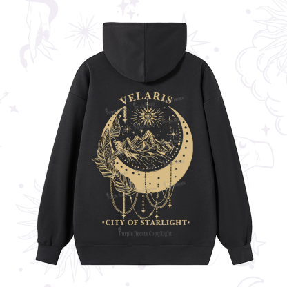 Purplehecate Moonlit Peaks of Starlight Hoodie