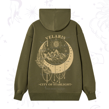 Purplehecate Moonlit Peaks of Starlight Hoodie