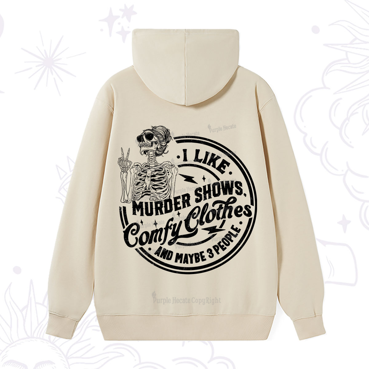 Purplehecate I Like Murder Shows Comfy Clothes And Maybe 3 People Hoodie