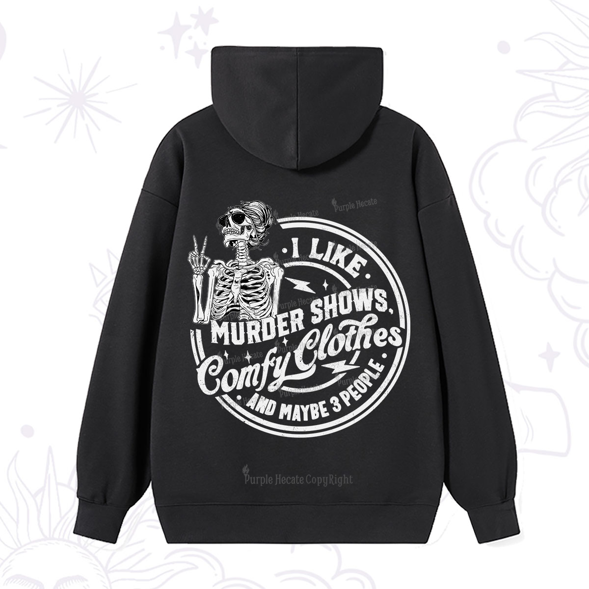 Purplehecate I Like Murder Shows Comfy Clothes And Maybe 3 People Hoodie