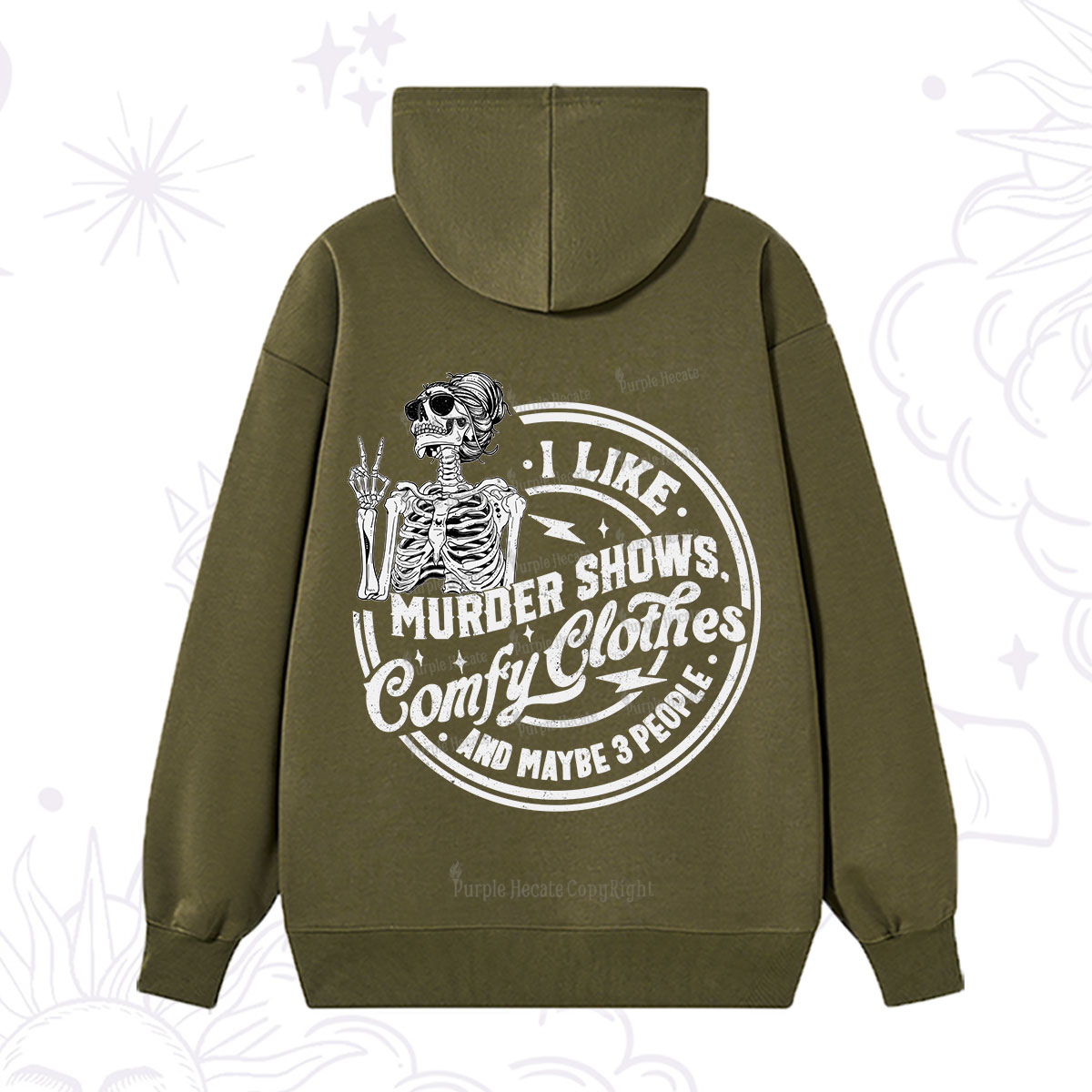 Purplehecate I Like Murder Shows Comfy Clothes And Maybe 3 People Hoodie