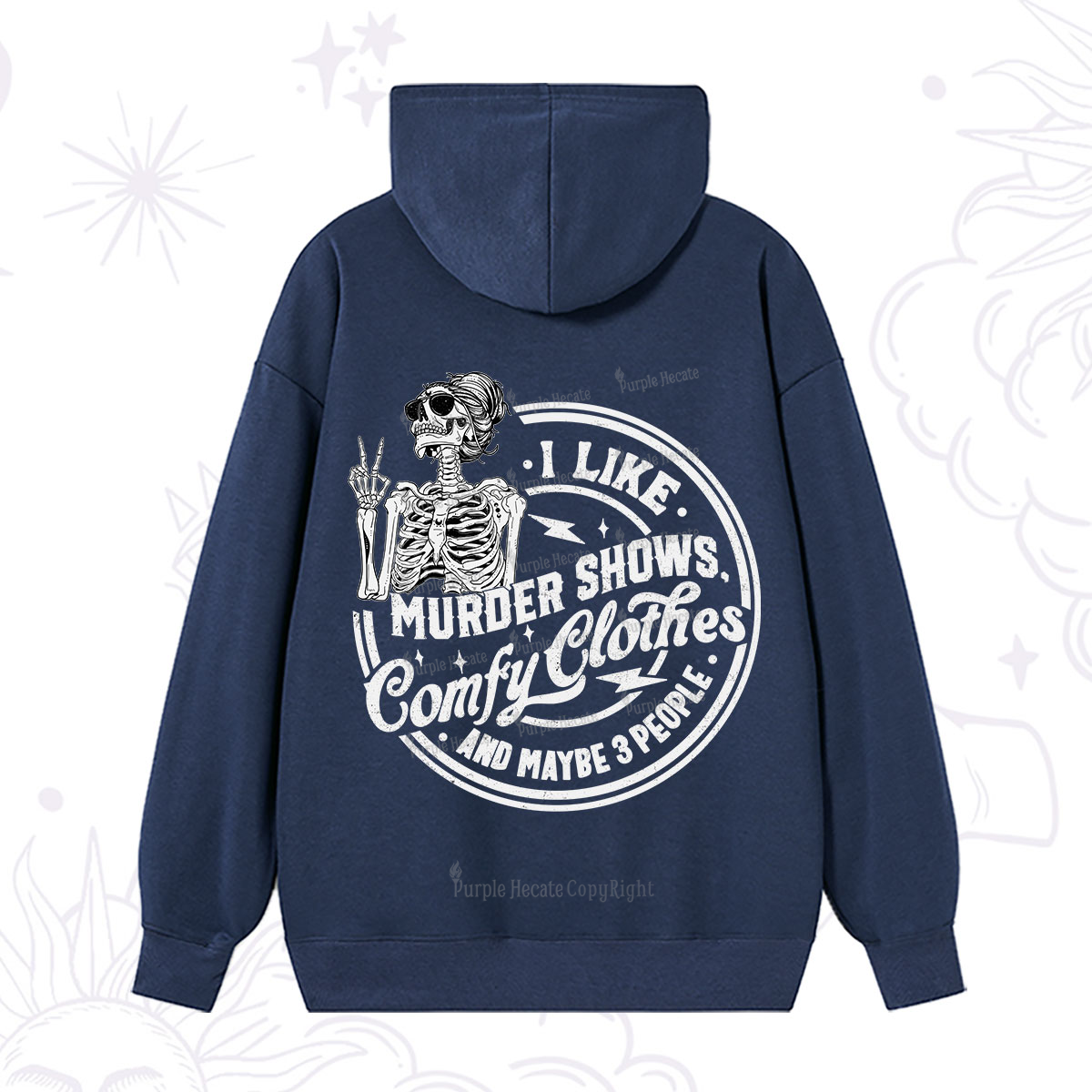 Purplehecate I Like Murder Shows Comfy Clothes And Maybe 3 People Hoodie