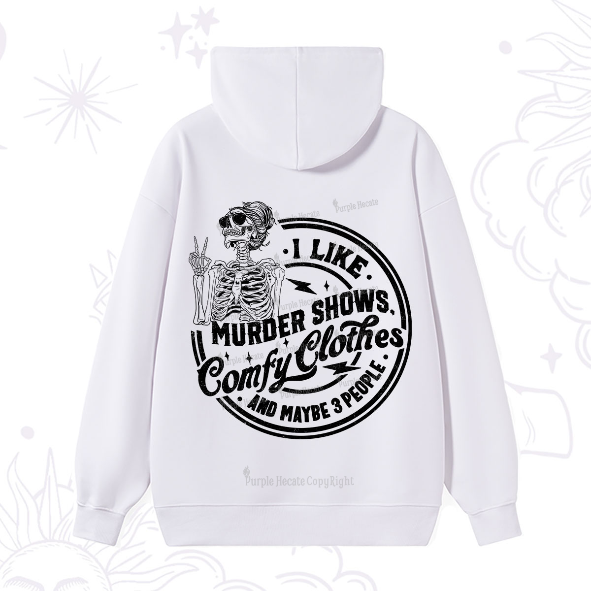 Purplehecate I Like Murder Shows Comfy Clothes And Maybe 3 People Hoodie