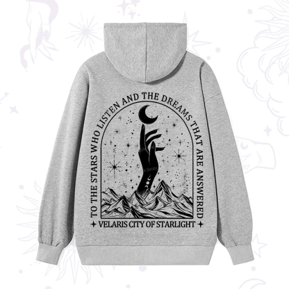 Purplehecate To The Stars Who Listen And The Dreams That Are Answered Hoodie