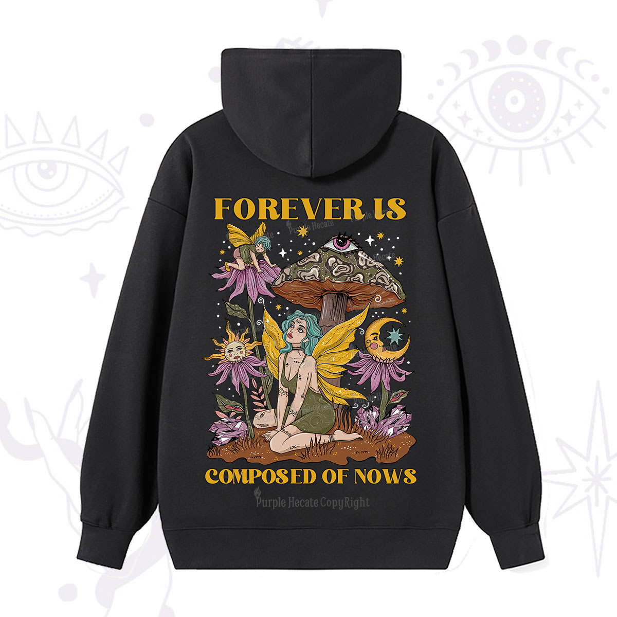 Purplehecate Forever Is Composed Of Nows Hoodie