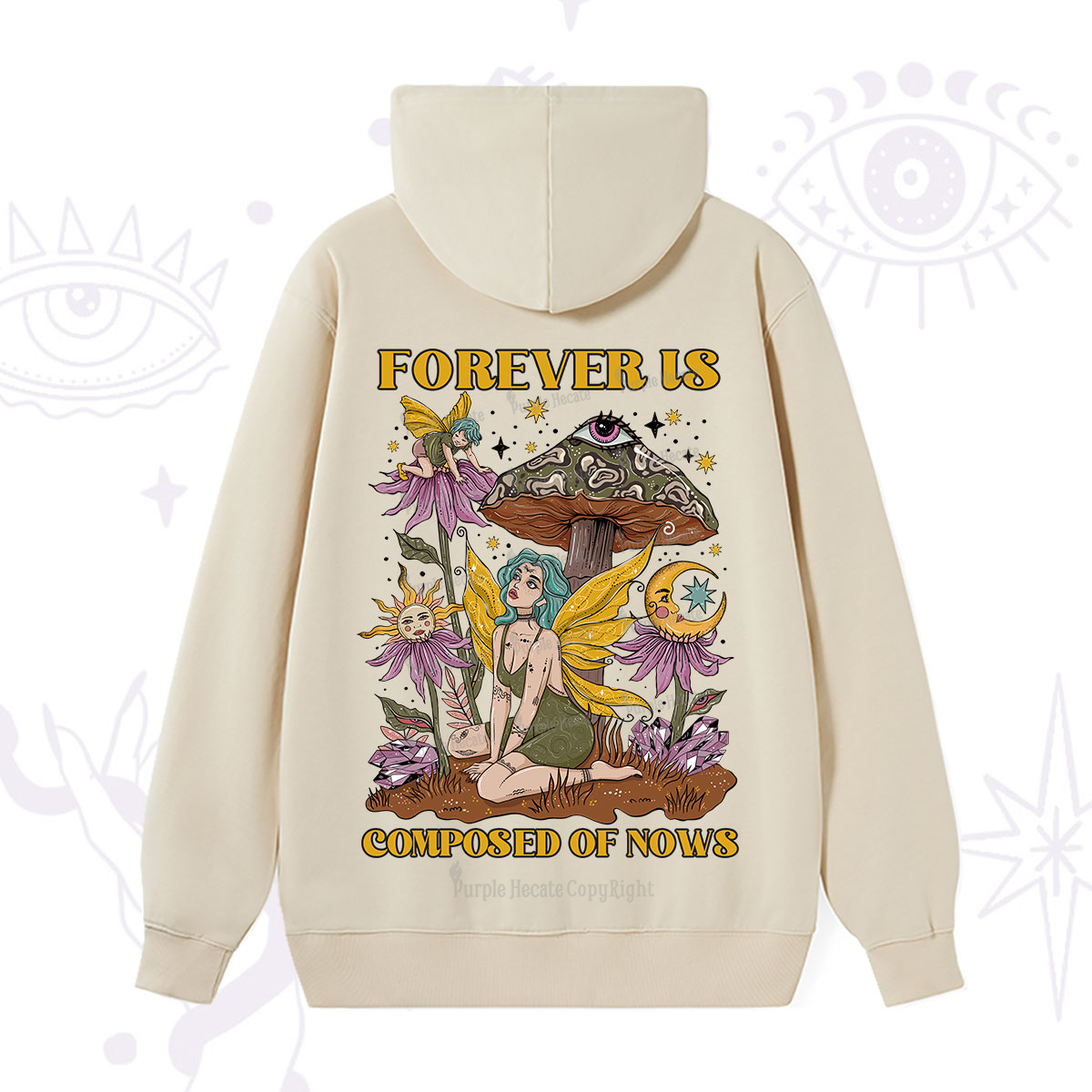 Purplehecate Forever Is Composed Of Nows Hoodie