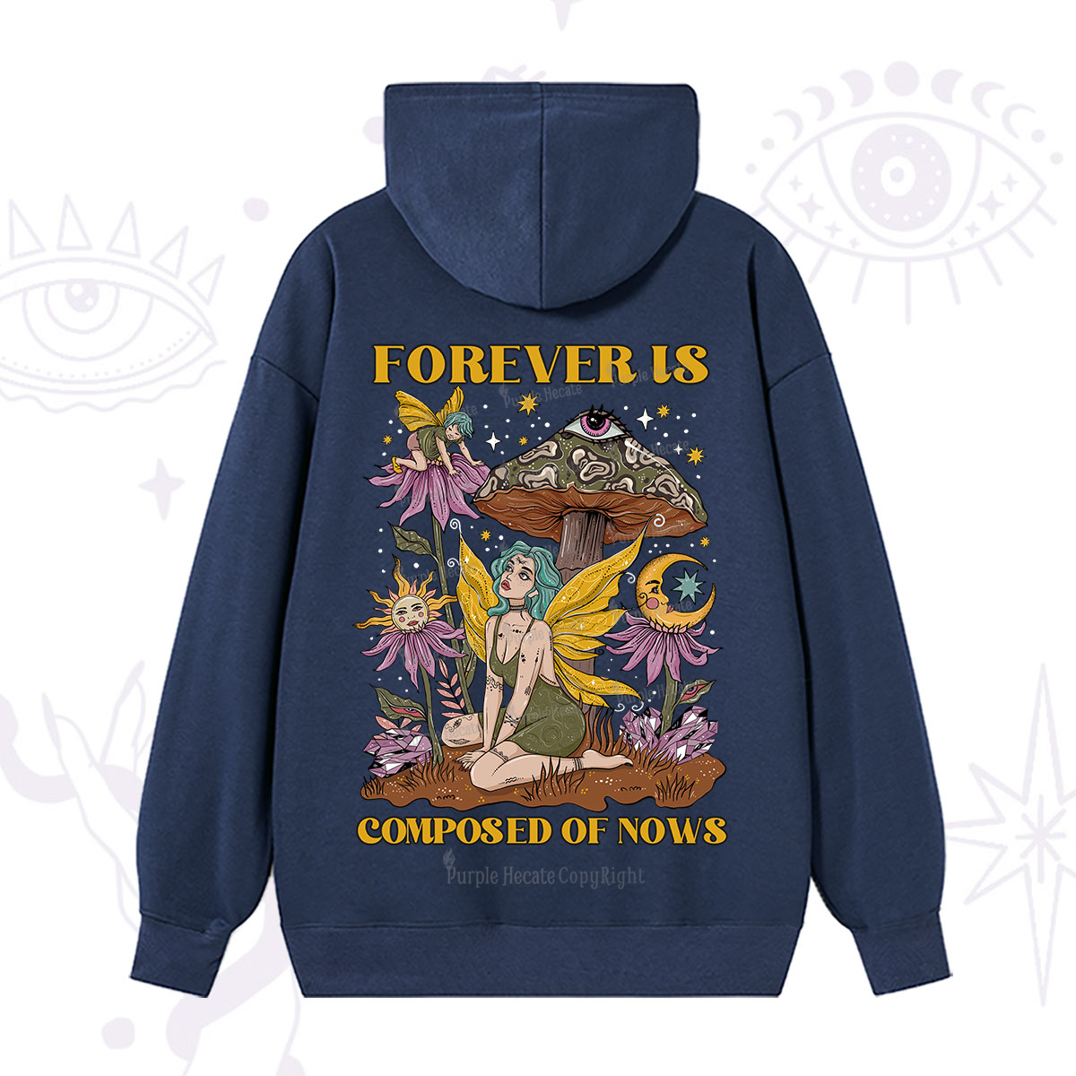 Purplehecate Forever Is Composed Of Nows Hoodie