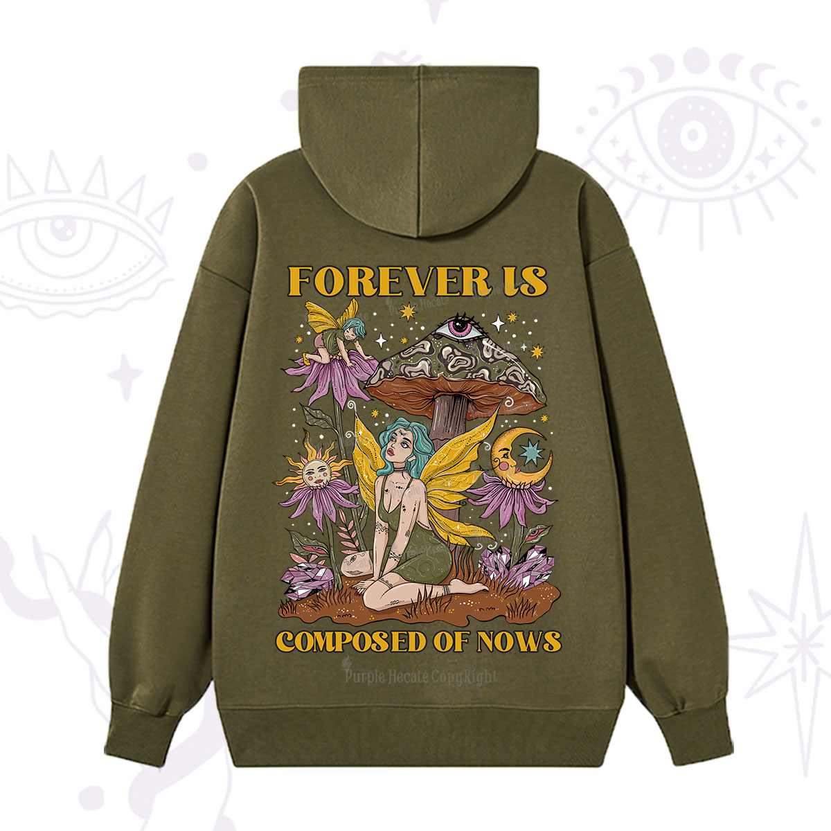 Purplehecate Forever Is Composed Of Nows Hoodie