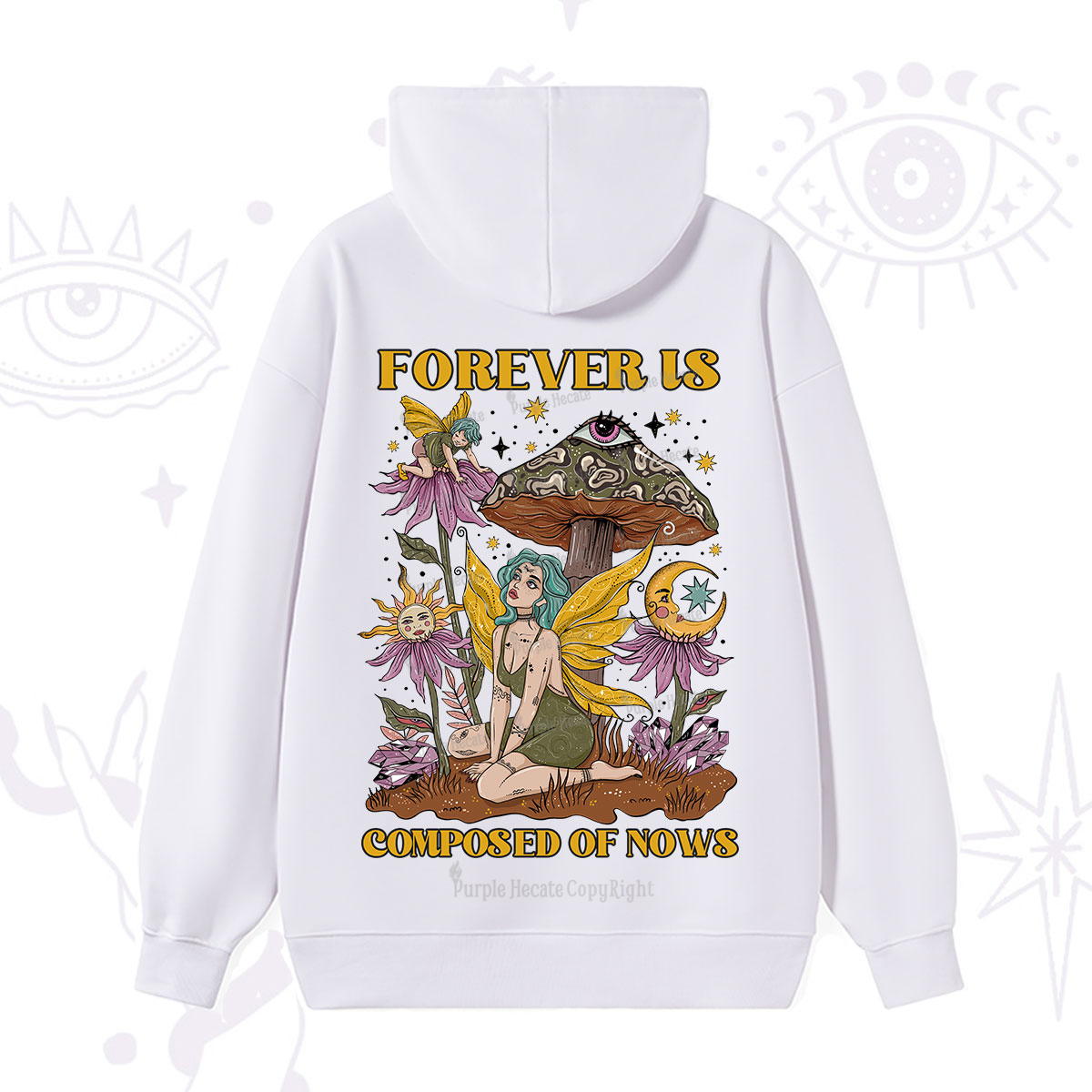 Purplehecate Forever Is Composed Of Nows Hoodie