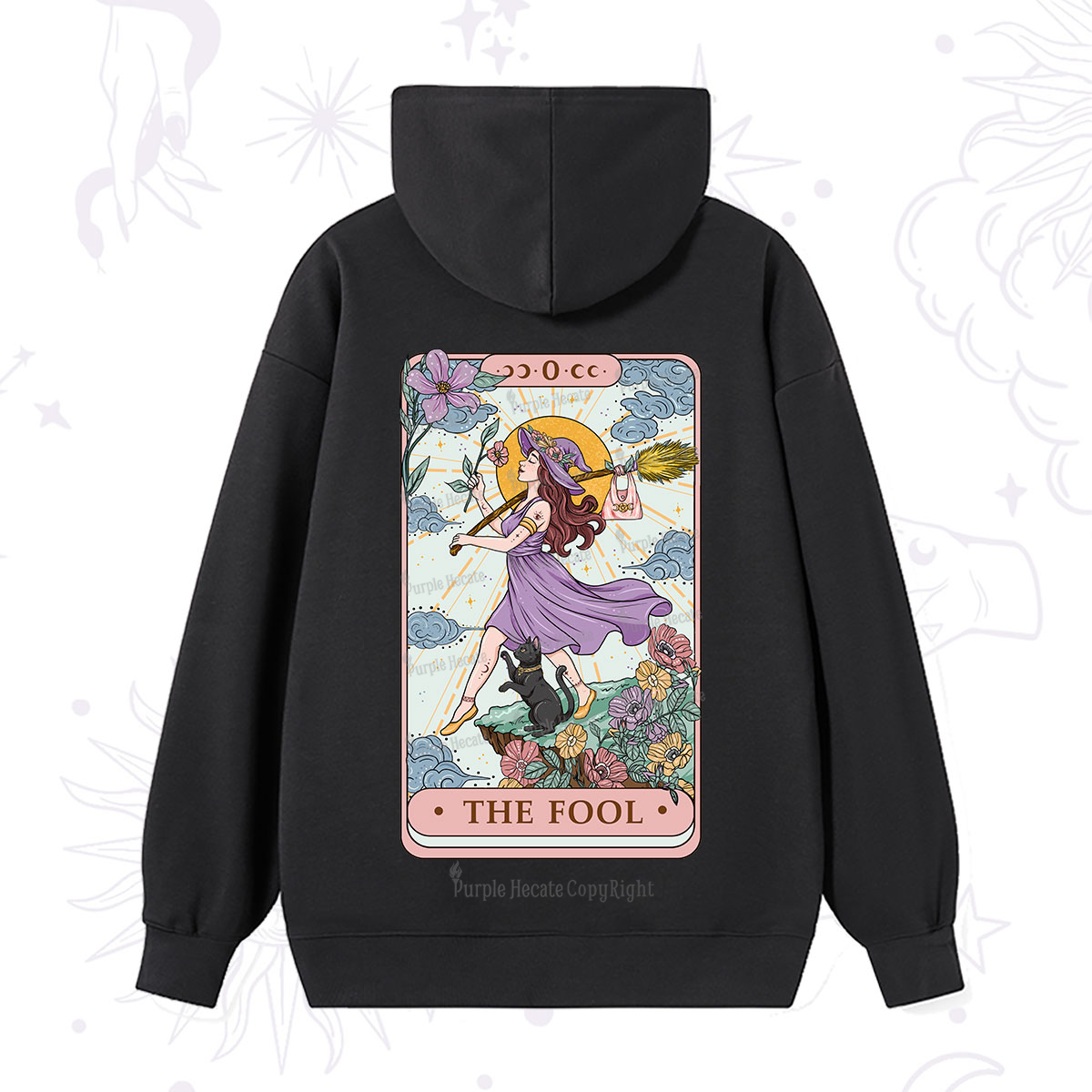 Purplehecate The Witchling Fool Tarot Hoodie