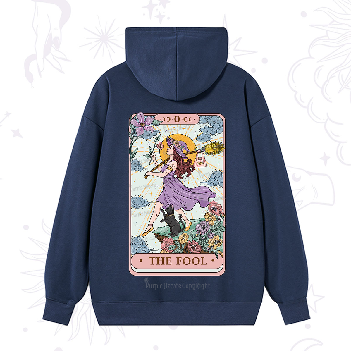 Purplehecate The Witchling Fool Tarot Hoodie