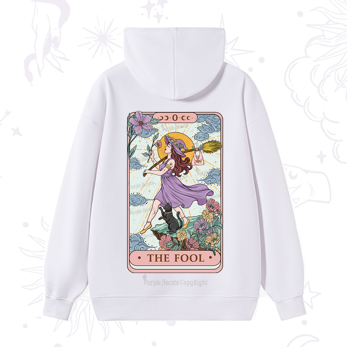 Purplehecate The Witchling Fool Tarot Hoodie