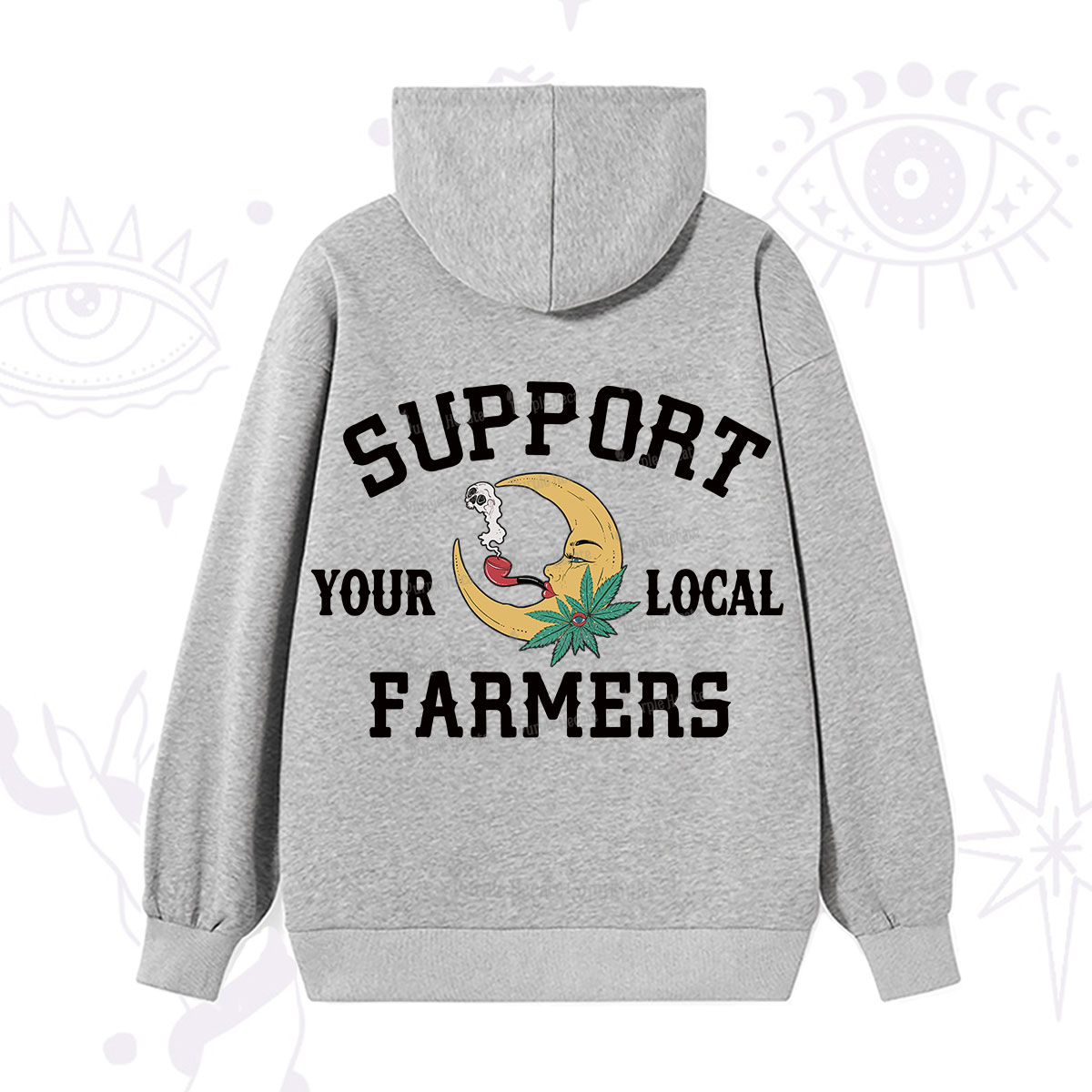 Purplehecate Support Your Local Farmer Hoodie