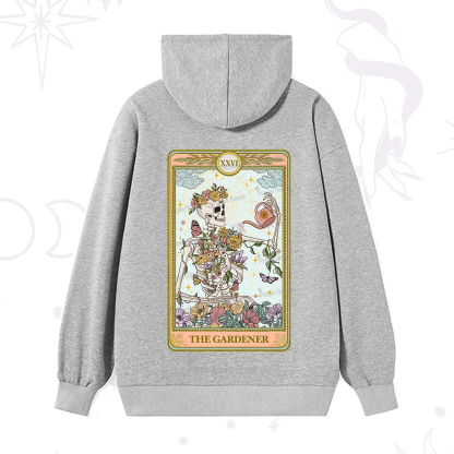 Purplehecate The Skeleton Gardener Tarot Hoodie