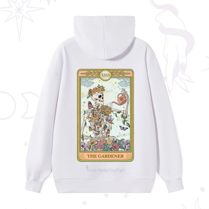 Purplehecate The Skeleton Gardener Tarot Hoodie