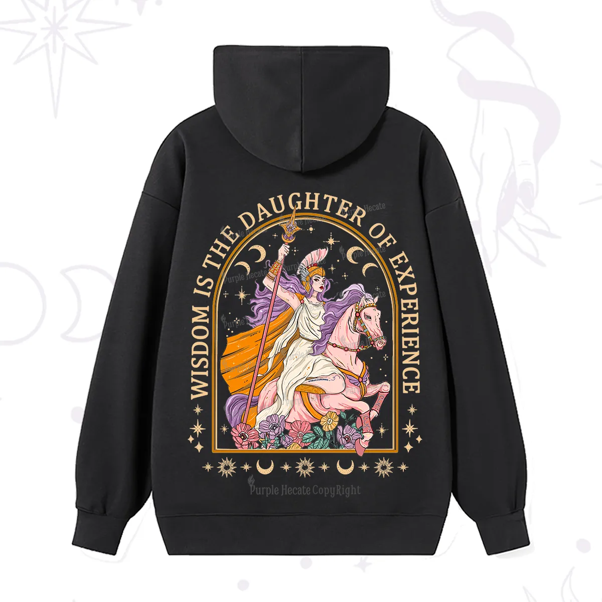 Purplehecate Wisdom Is The Daughter Of Experience Hoodie