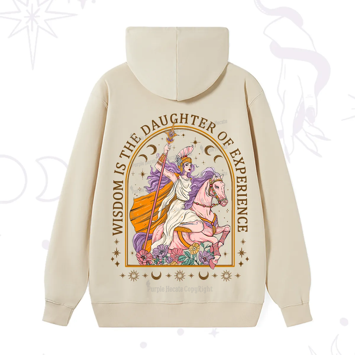 Purplehecate Wisdom Is The Daughter Of Experience Hoodie