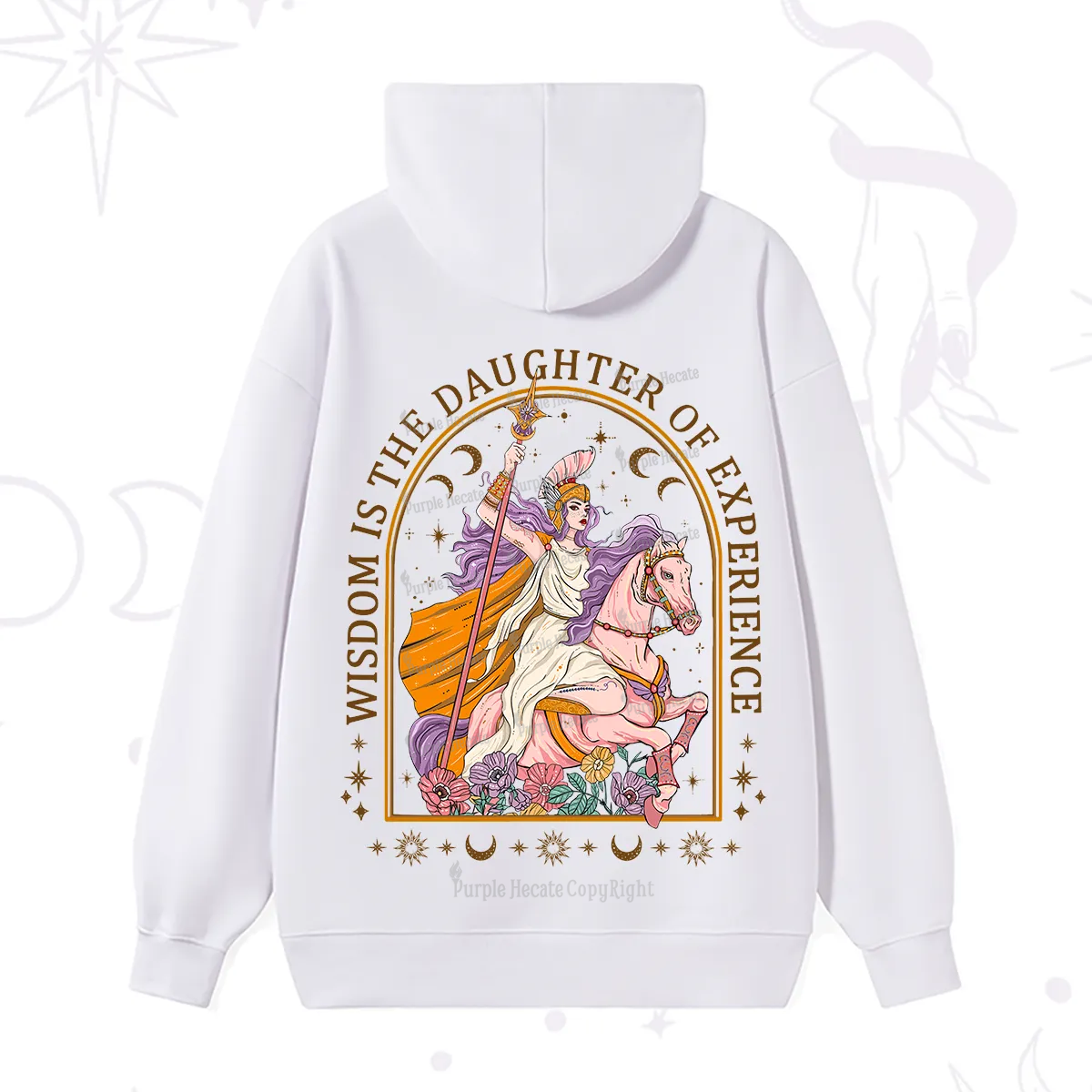 Purplehecate Wisdom Is The Daughter Of Experience Hoodie