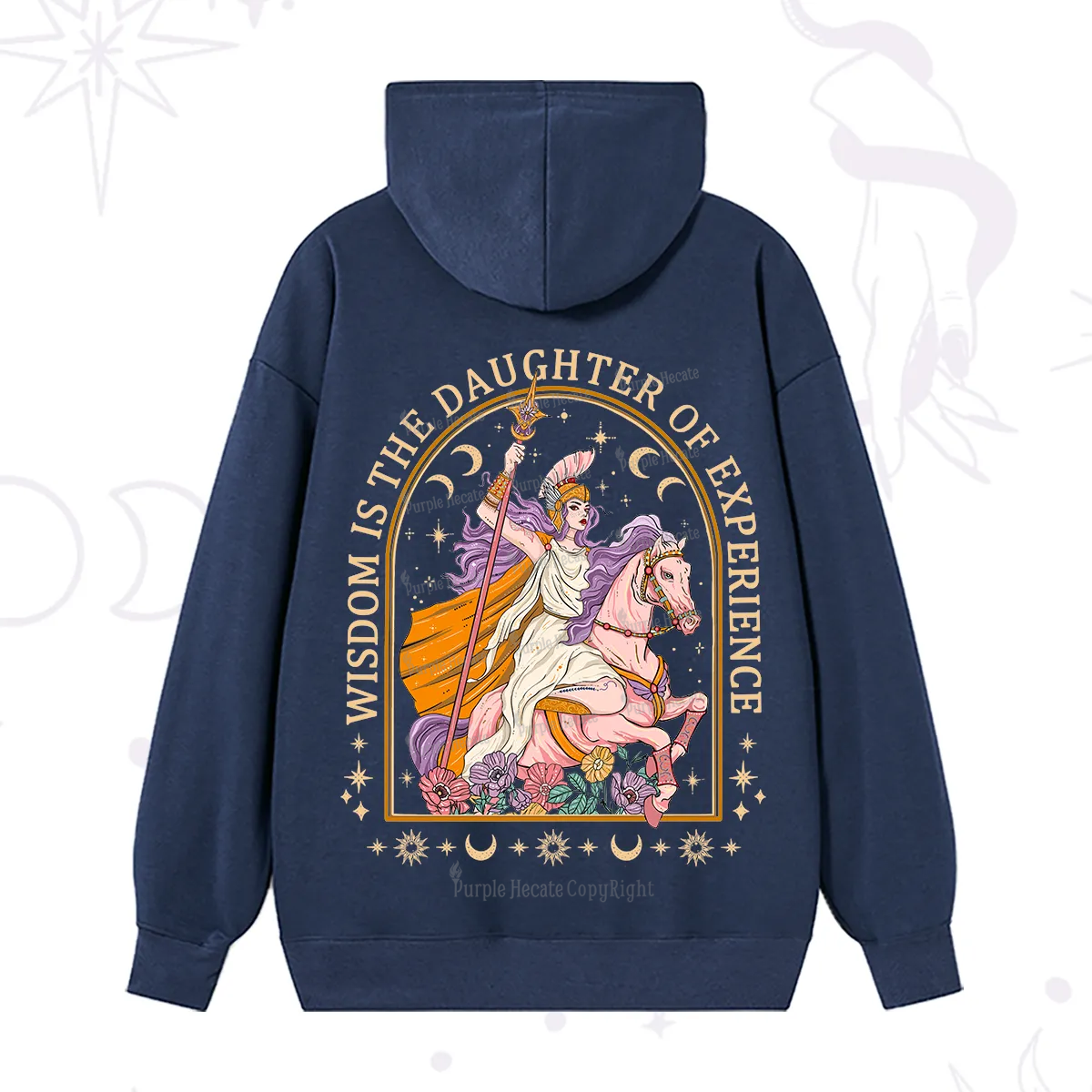 Purplehecate Wisdom Is The Daughter Of Experience Hoodie