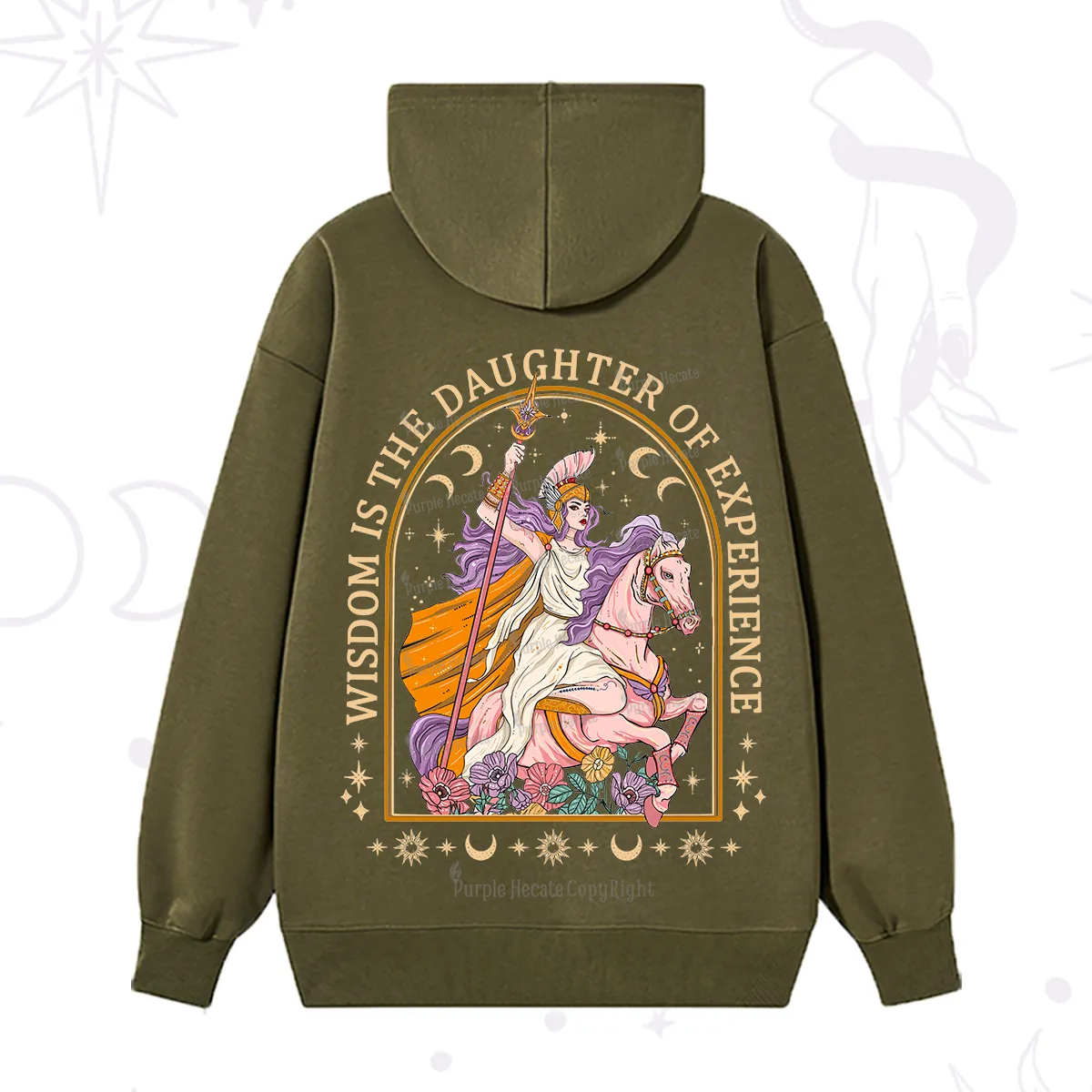 Purplehecate Wisdom Is The Daughter Of Experience Hoodie