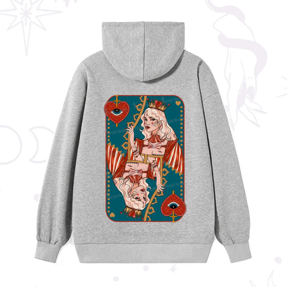 Purplehecate Mystic Queen of Hearts Hoodie