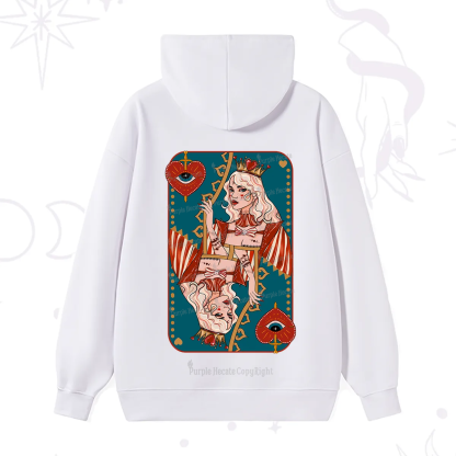 Purplehecate Mystic Queen of Hearts Hoodie