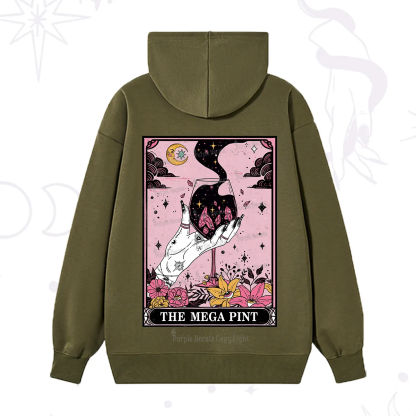 Purplehecate The Mega Pint Tarot Card Hoodie