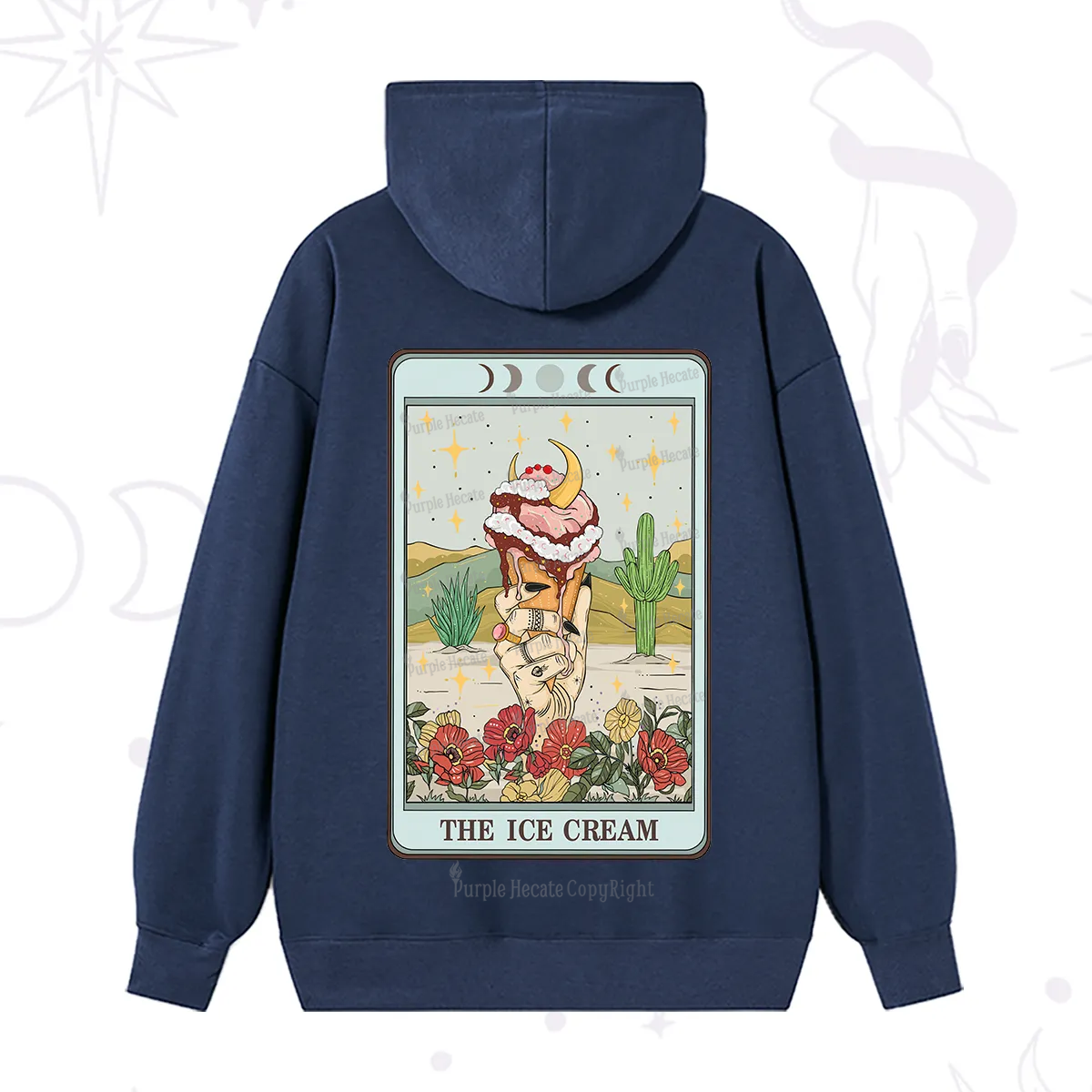 Purplehecate The Ice Cream Tarot Hoodie