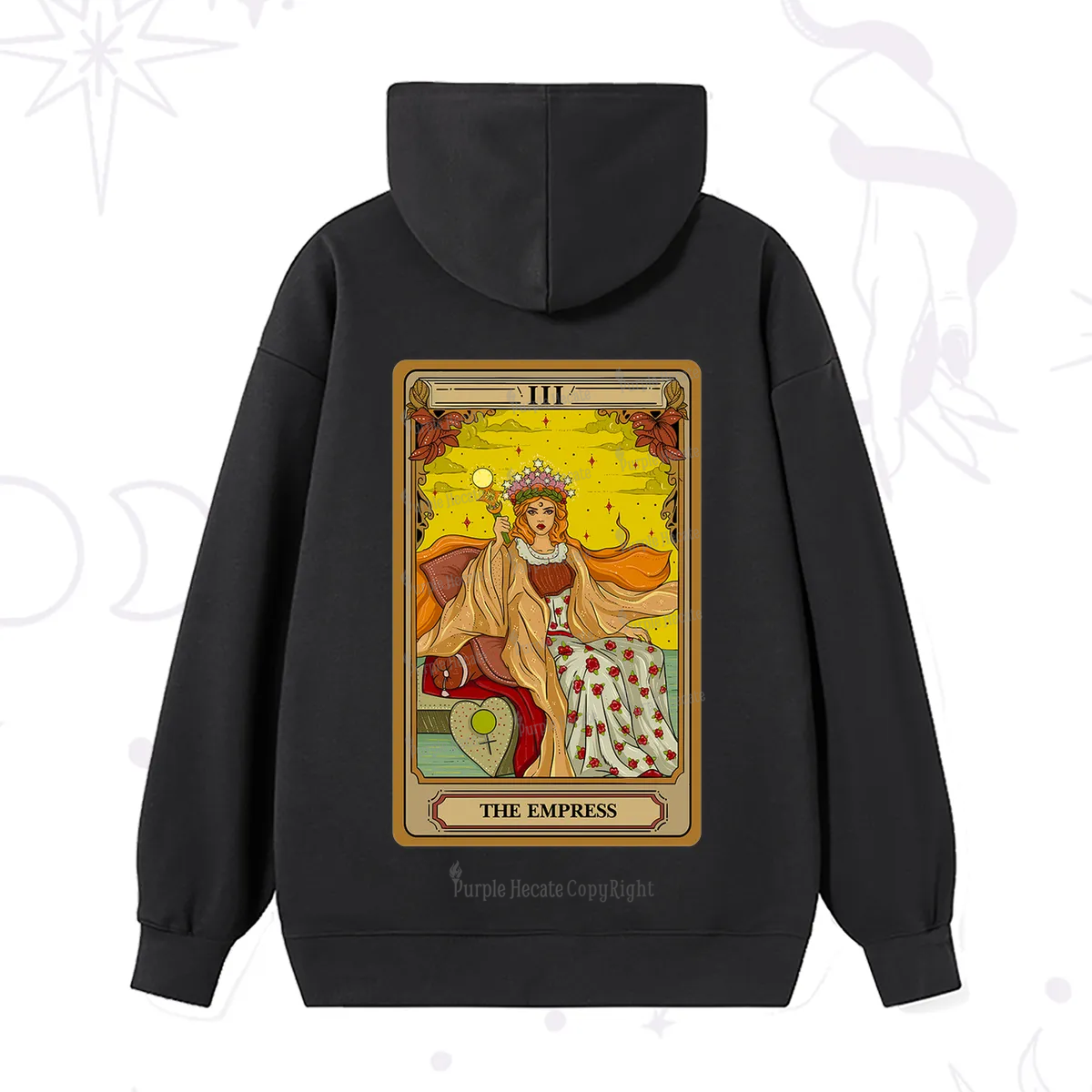 Purplehecate The Empress Tarot Hoodie