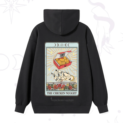 Purplehecate The Chicken Nugget Tarot Card Hoodie