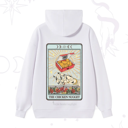 Purplehecate The Chicken Nugget Tarot Card Hoodie