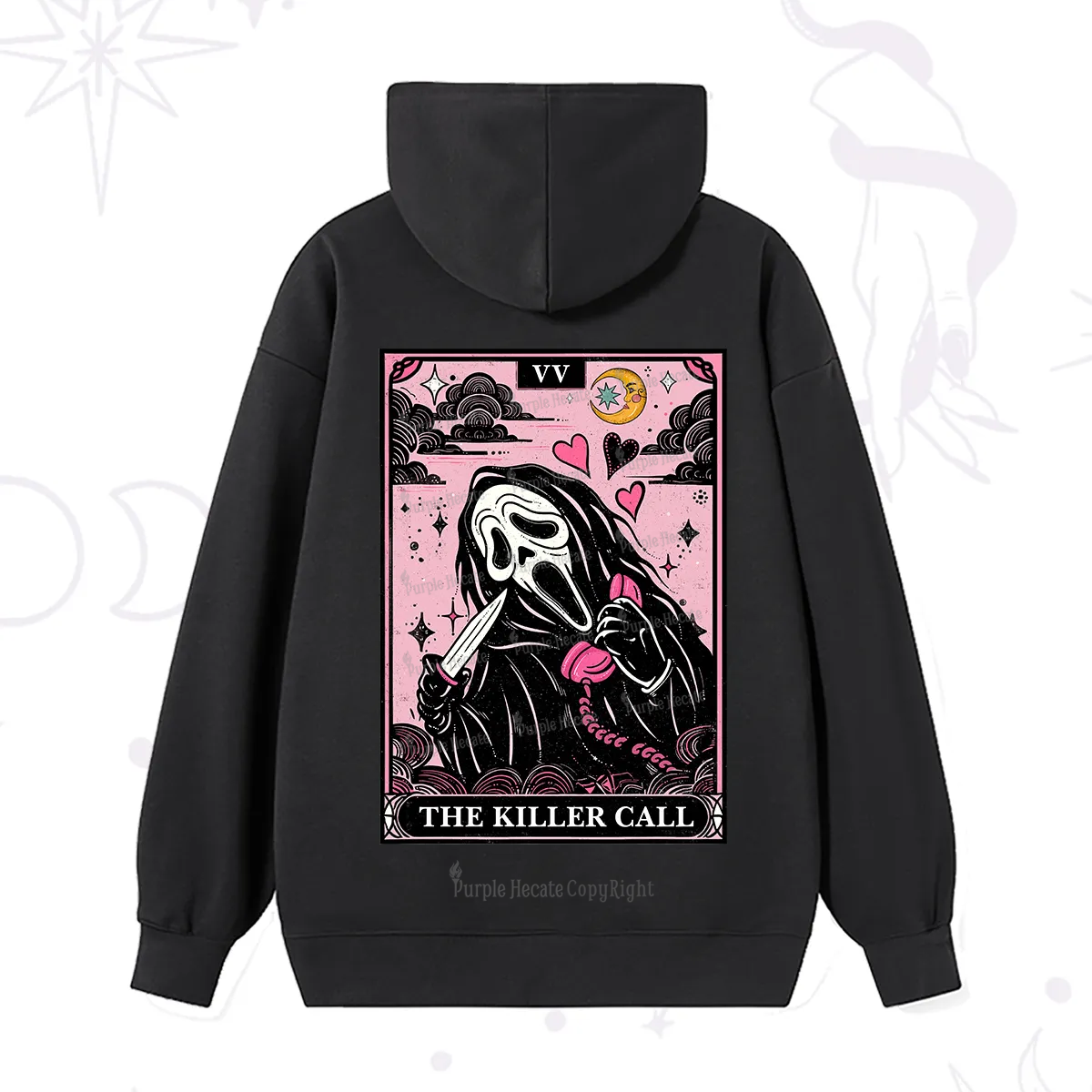 Purplehecate The Killer Call Tarot Hoodie