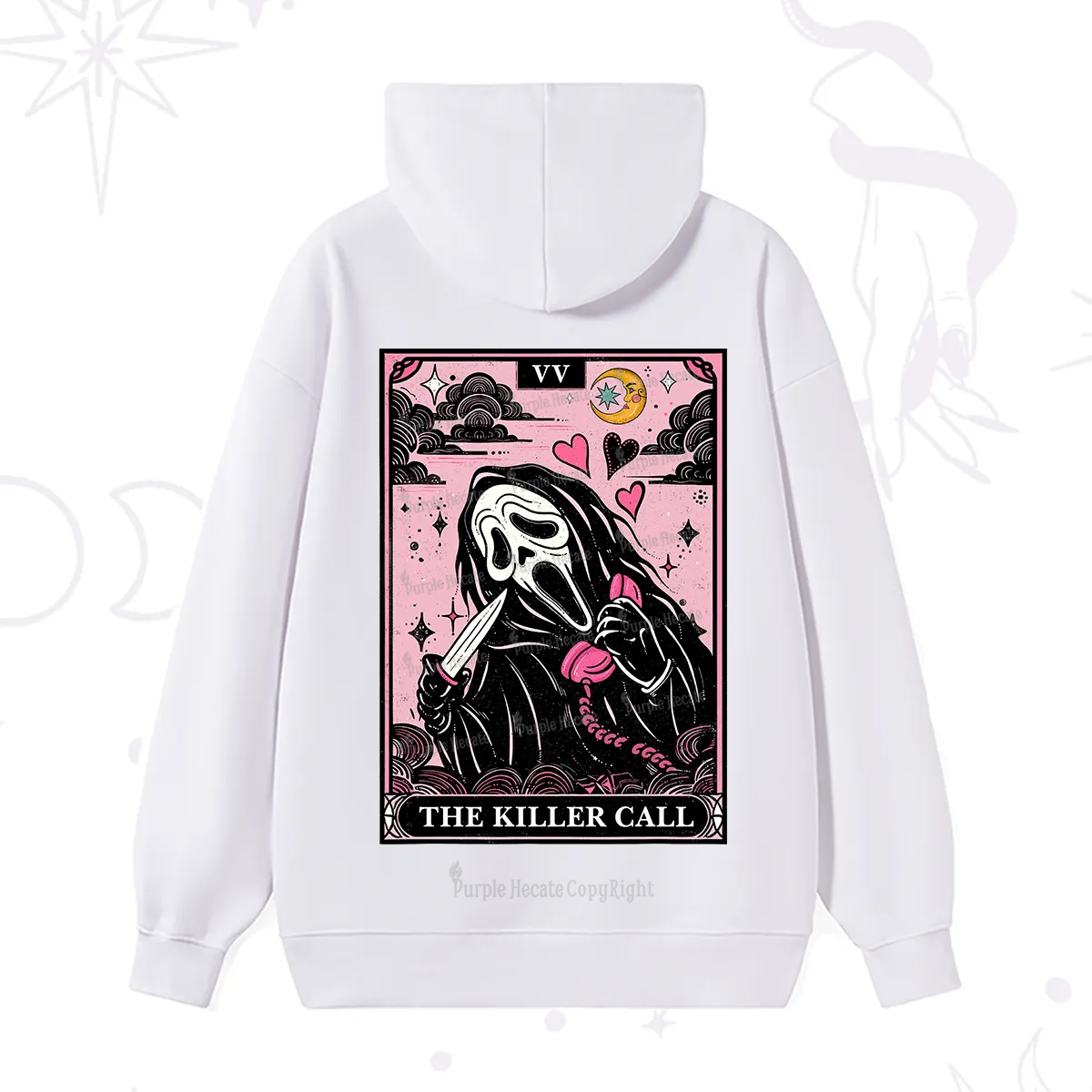 Purplehecate The Killer Call Tarot Hoodie