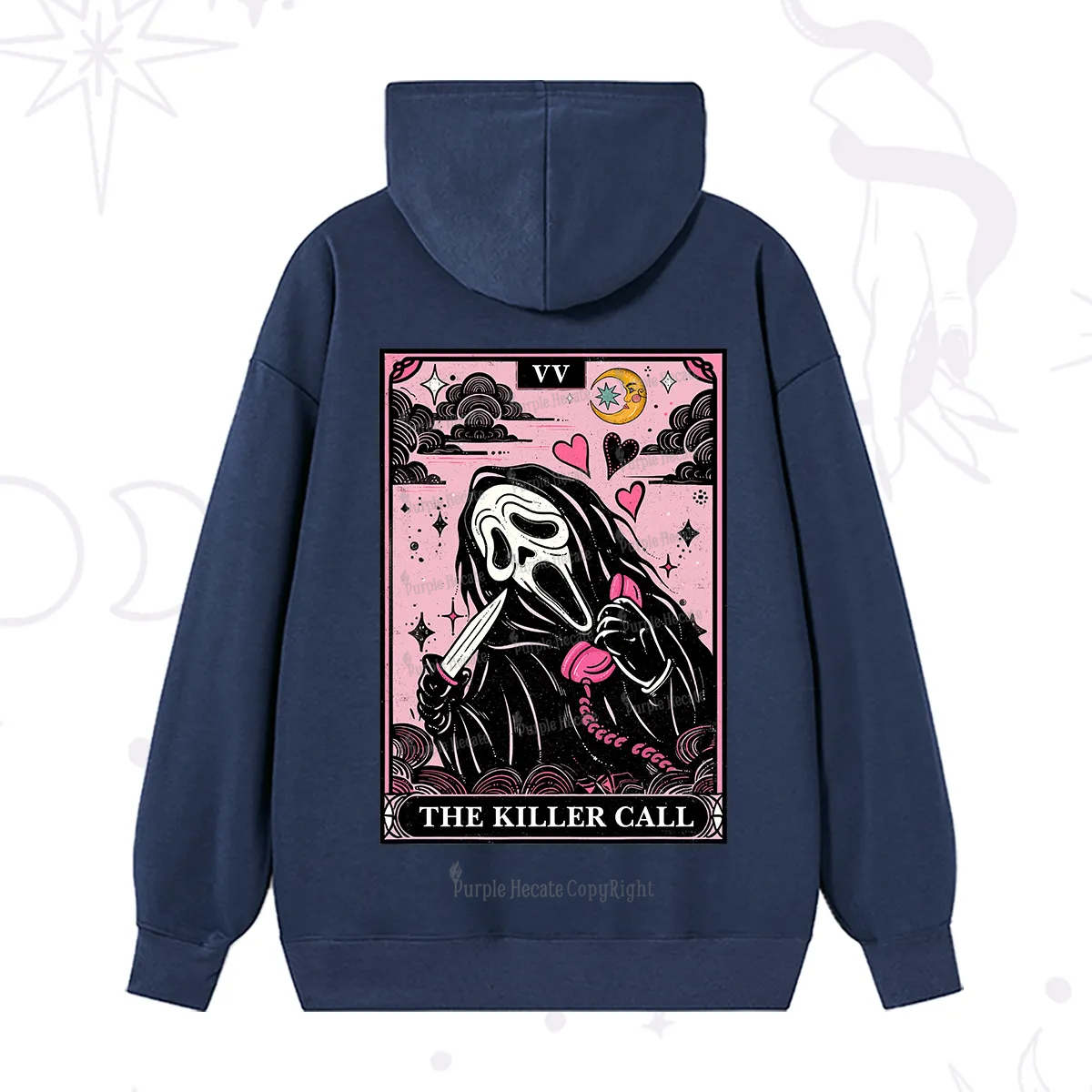 Purplehecate The Killer Call Tarot Hoodie