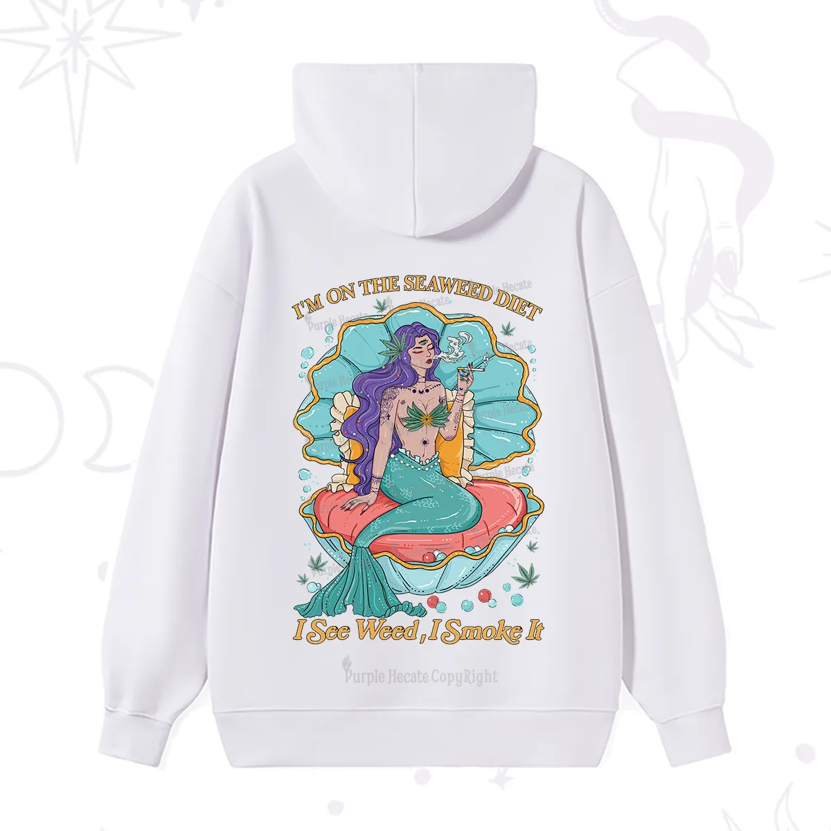 Purplehecate I See Weed I Smoke It Hoodie