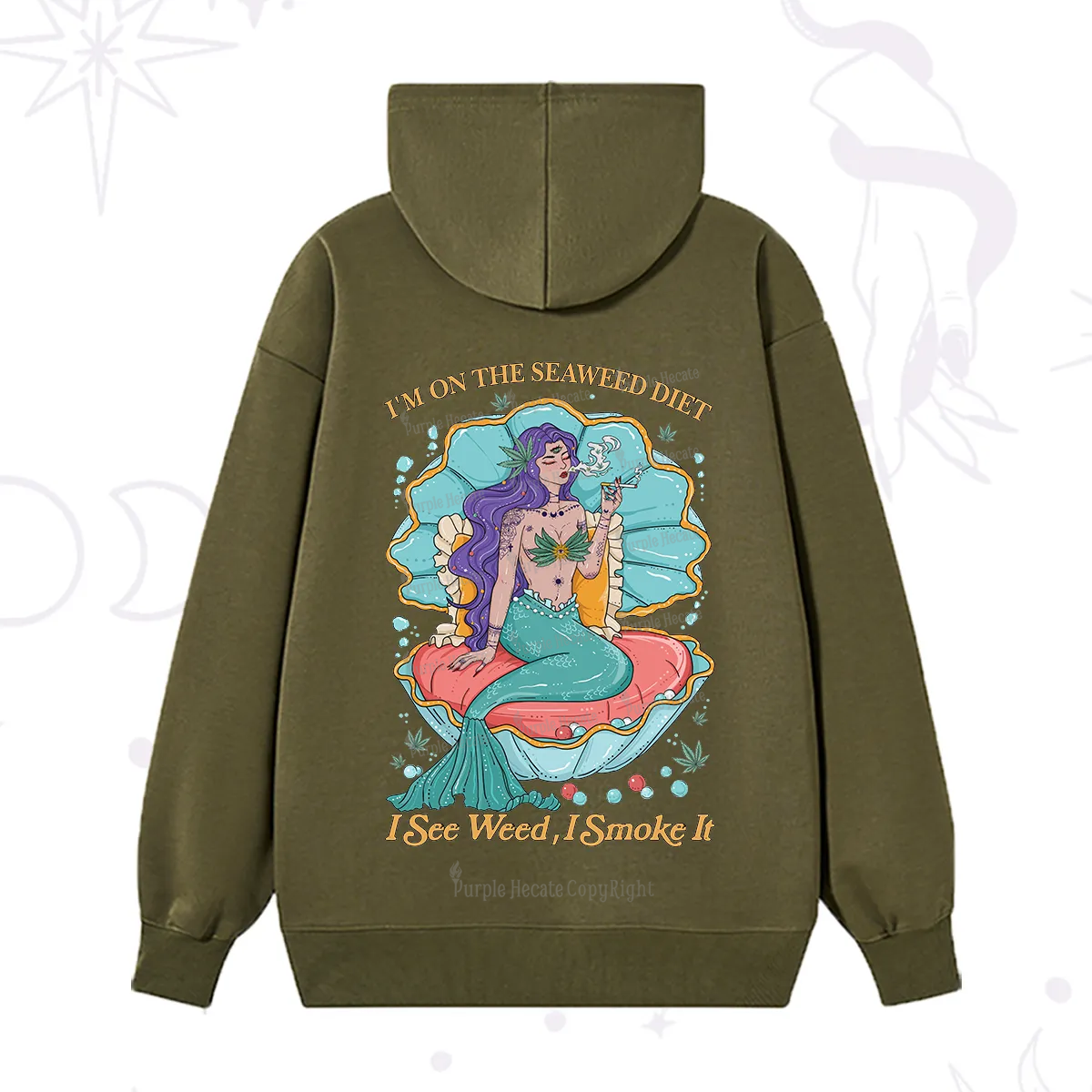 Purplehecate I See Weed I Smoke It Hoodie