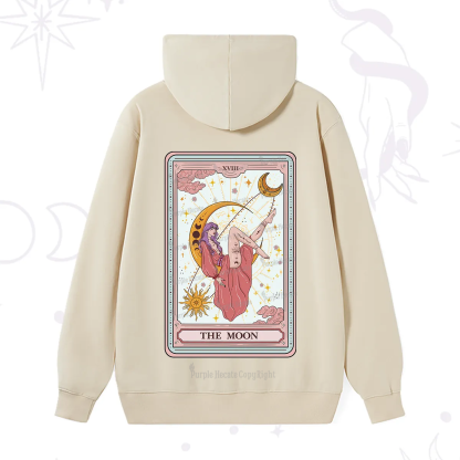Purplehecate The Moon Tarot Hoodie