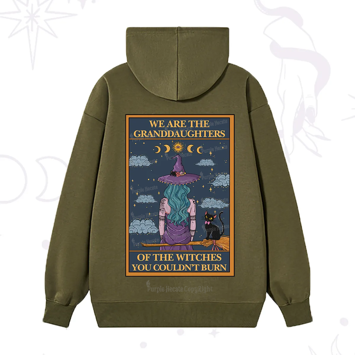 Purplehecate The Witches You Couldn't Burn Hoodie