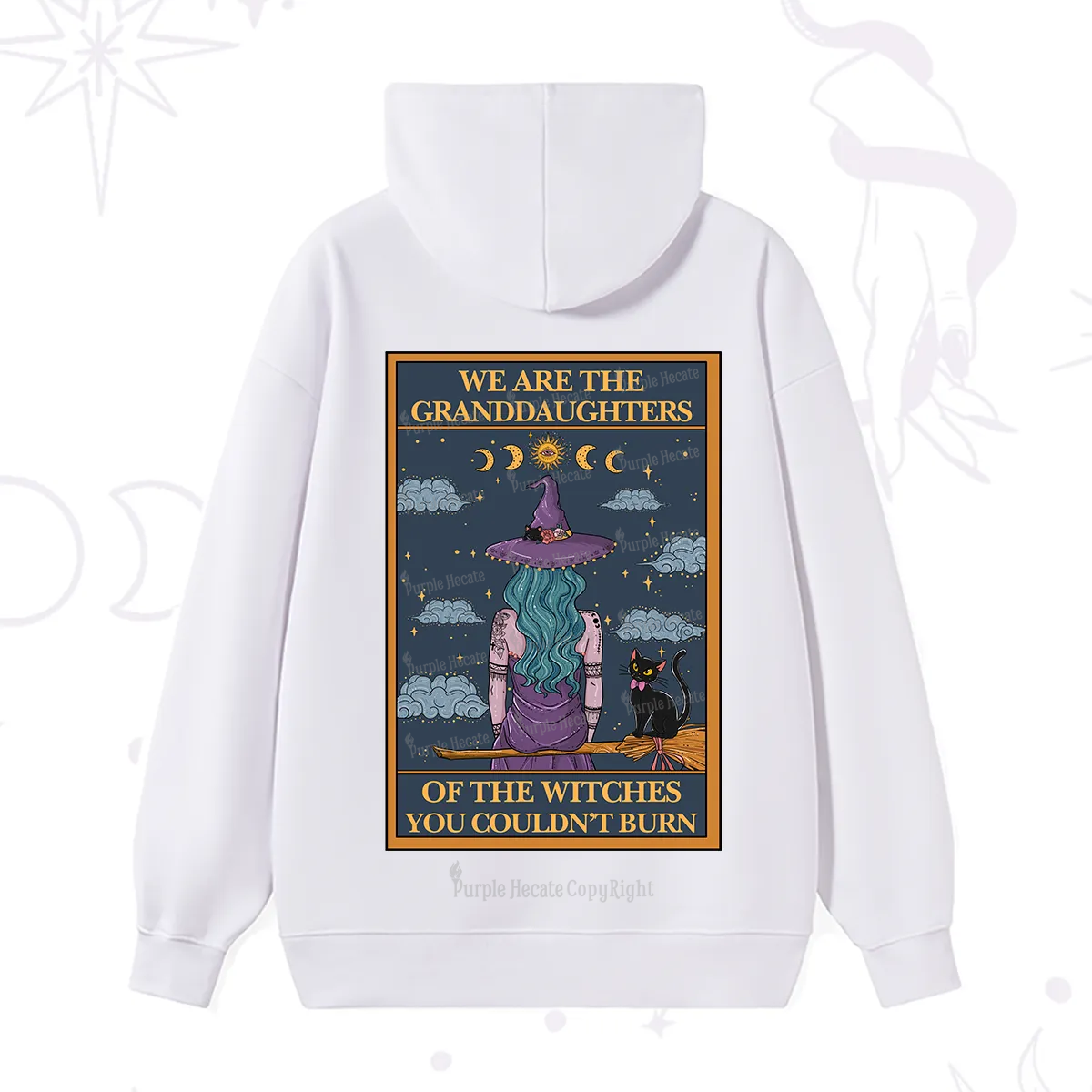 Purplehecate The Witches You Couldn't Burn Hoodie