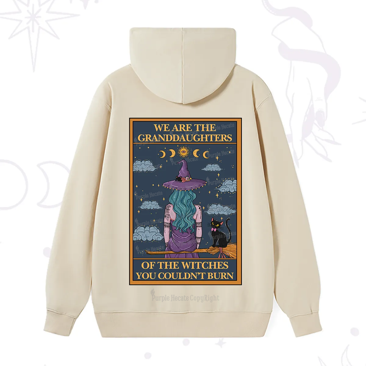 Purplehecate The Witches You Couldn't Burn Hoodie