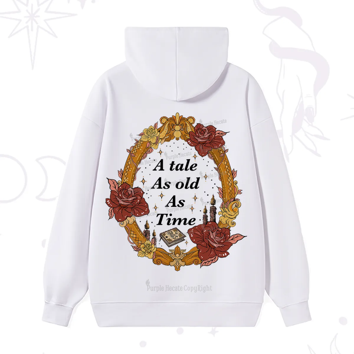Purplehecate A Tale As Old As Time Hoodie