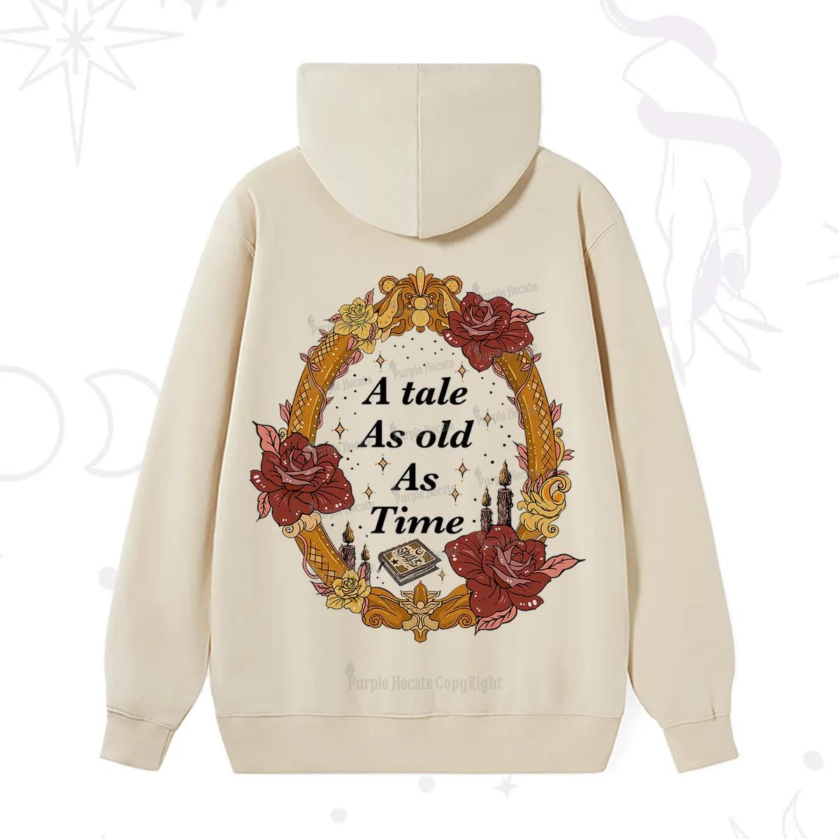 Purplehecate A Tale As Old As Time Hoodie