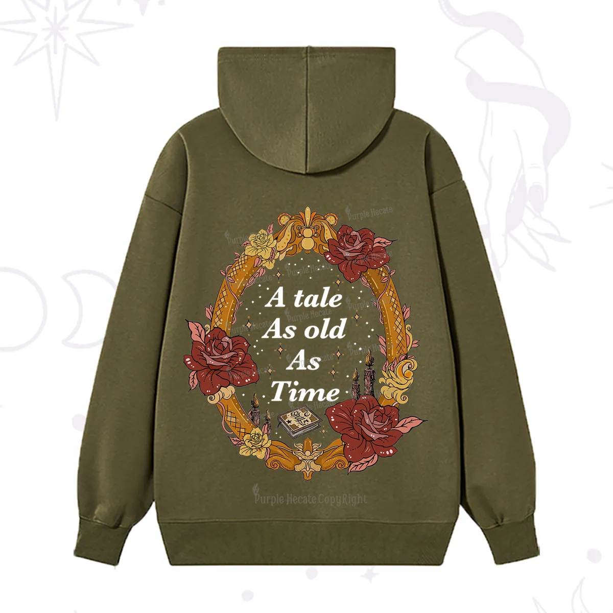 Purplehecate A Tale As Old As Time Hoodie
