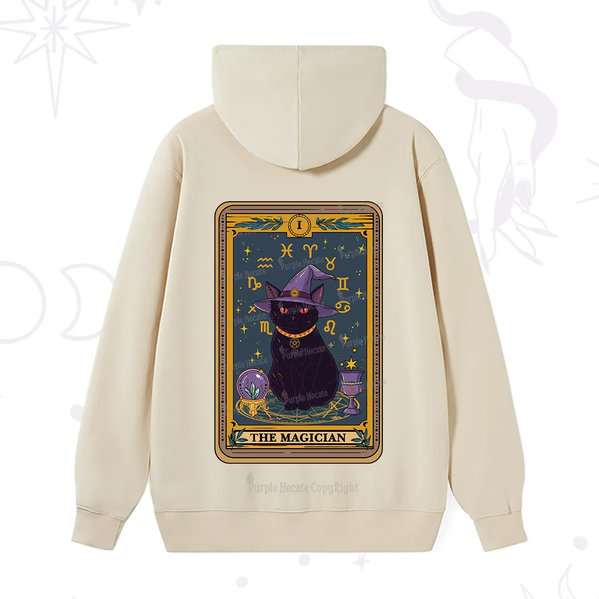 Purplehecate The Magician Tarot Hoodie