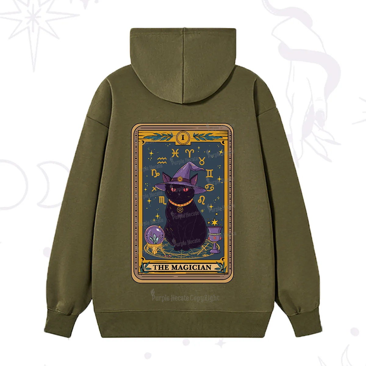 Purplehecate The Magician Tarot Hoodie